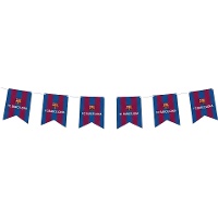 Guirlanda blaugrana do FC Barcelona