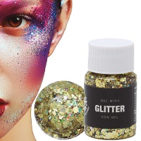 Gel com purpurinas 20 gr