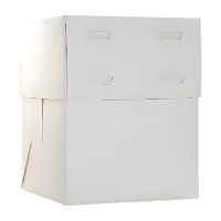 Caixa para bolo 15 x 15 x 20 cm - altura ajustável até 24 cm