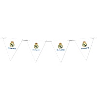 Bandeirola do Real Madrid branca