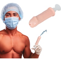 Seringa em forma de pénis de 16 cm