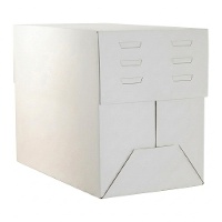 Caixa para bolo 35 x 25 x 20 cm - altura ajustável até 30 cm