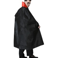 Capa de vampiro com gola para adultos - 1,40 m