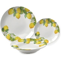 Conjunto de louça Limões - 18 peças