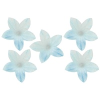 Bolacha flor lilás perolada 2 cm - Dekora - 400 unidades