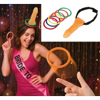 Jogo de pênis com argolas