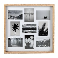 Moldura multi-fotos Paisagens para 9 fotos 10 x 15 cm - DCasa