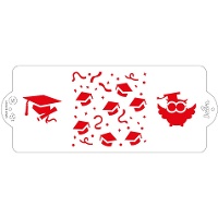 Estêncil de graduação 10 x 25 cm - Decorar