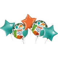 Happy Birthday Dinosaur Bouquet - 5 peças