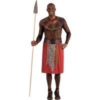 Fato de Maasai africano para homem