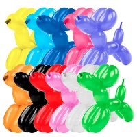 Balões de látex para modelação - 12 unidades