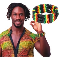 Pulseira jamaicana reggae