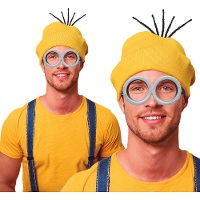 Conjunto de chapéu e óculos Minion