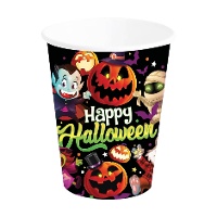 Copos Happy Halloween 240 ml - 6 unidades