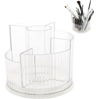 Organizador rotativo de maquiagem 360° 10 x 10 x 11,5 cm