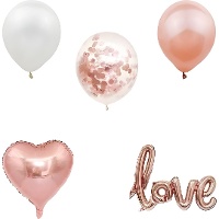 Bouquet do amor rosa dourado - Monkey Business - 10 unidades