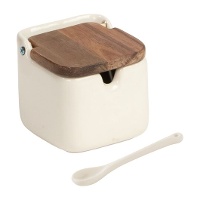 Açucareiro com colher e tampa Bois & Terre