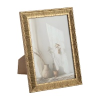 Moldura para foto 13 x 18 cm dourada vintage