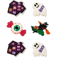 Decorações de açúcar para Halloween - Azucren - 8 unidades