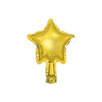 Balão estrela colorida 10 cm - PartyDeco - 25 unidades