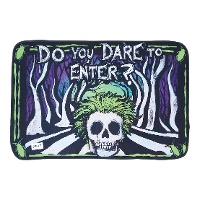 Tapete de caveira do Beetlejuice