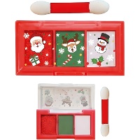 Paleta de sombras para os olhos Lil Xmas com 3 cores