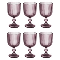 Copo 260 ml com riscas verticais - 6 unidades
