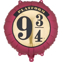 Balão de Harry Potter Platform 9 3/4 de 35 cm