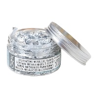 Flocos metálicos prateados de 100 ml - Sizzix