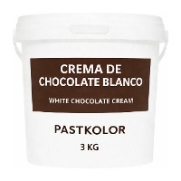 Creme de chocolate branco de 3 kg - Pastkolor
