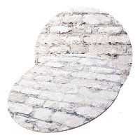 Base para bolo 35 x 35 x 0,3 cm design natural - 1 unidade