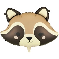 Balão de guaxinim de 59 x 39 cm