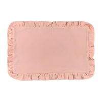 Individual 45 x 30 cm com folhos - 1 peça
