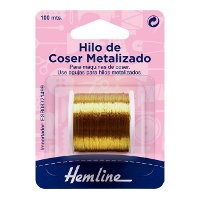 Linha de costura metalizada - Bainha - 100 m