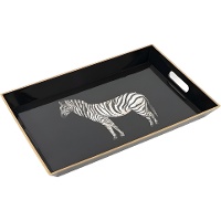 Bandeja 45 x 31 cm royal animal zebra
