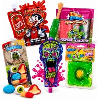 Kit de guloseimas divertidas de Halloween - 5 unidades