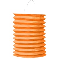 Lanterna de papel tubular colorido de 16 cm - 1 unidade