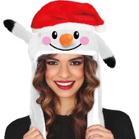 Gorro de boneco de neve com movimento