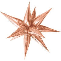 Balão Estrela 3D 66 cm - J&E - 1 peça