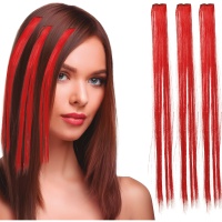 Mechas de cabelo de 50 cm - 3 unidades