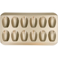 Forma para madeleines - Wilton - 12 cavidades