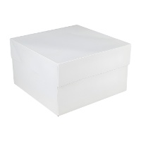 Caixa para bolos quadrada 30 x 30 x 15 cm - 25 unidades