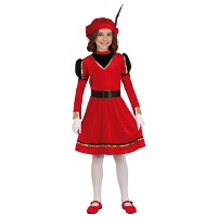 Fato de pajem elegante para rapariga