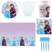 Kit para festa Frozen - 8 pessoas