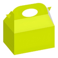 Caixa de cartão de 16 x 10,5 x 16 cm - 10 unidades