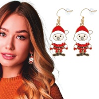Brincos de Papai Noel - 1 par
