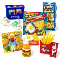 Kit de Guloseimas Divertidas de Fast Food - 5 unidades