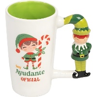 Caneca de 470 ml de Elfo de Natal