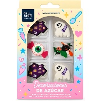 Decorações de açúcar para Halloween - Azucren - 8 unidades