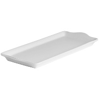 Fonte retangular de porcelana de 34,5 x 14,5 cm - Vessia - 4 unidades
